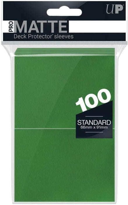 100 Ultra Pro Card Protector Sleeves: Pro-Matte - 66 x 91 mm