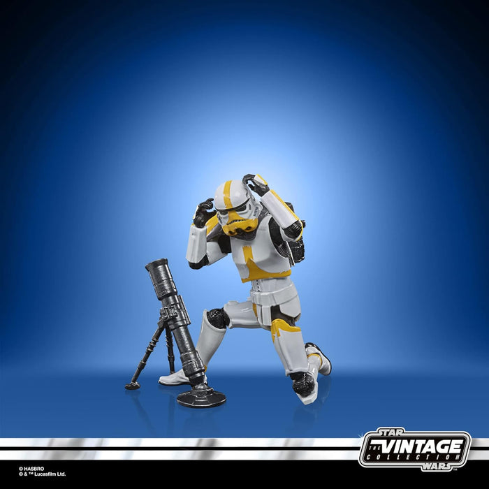 Star Wars The Vintage Collection Artillery Stormtrooper Toy, 9.5 CM Scale The Mandalorian Figure