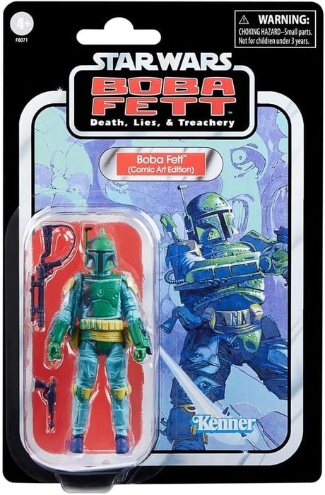 Star Wars: Boba Fett - Death, Lies & Treachery Vintage Collection figurine Boba Fett (Comic Art Edition) 10 cm