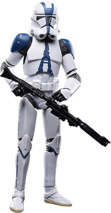 Star Wars Hasbro The Vintage Collection Clone Trooper (501st Legion) Toy, 9.5 CM Scale The Clone Wars Figure