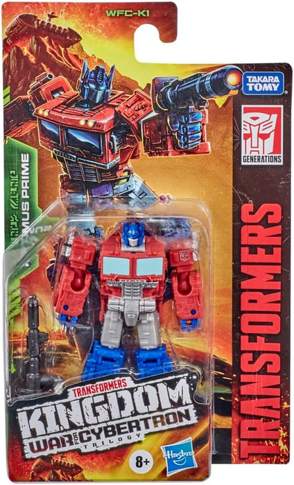 Transformers,F0662 Toys Generations War for Cybertron: Kingdom Core Class WFC-K1 Optimus Prime Action Figure 3.5-inch