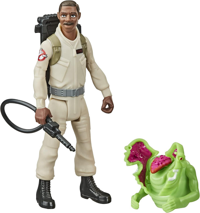 Ghostbusters Fright Features - Winston Zeddemore Figure with Interactive Slimer Figure and Accessory