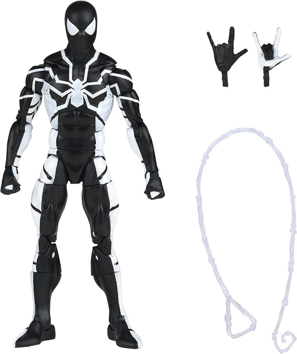 Spider-Man Marvel Hasbro Legends Series 15-cm Future Foundation (Stealth Suit) Action Figure Toy, Includes 4 Accessories, F3454