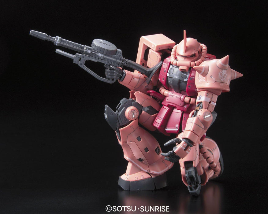 Bandai MS-06S Char's Zaku II Mobile Suit Gundam RG 1/144