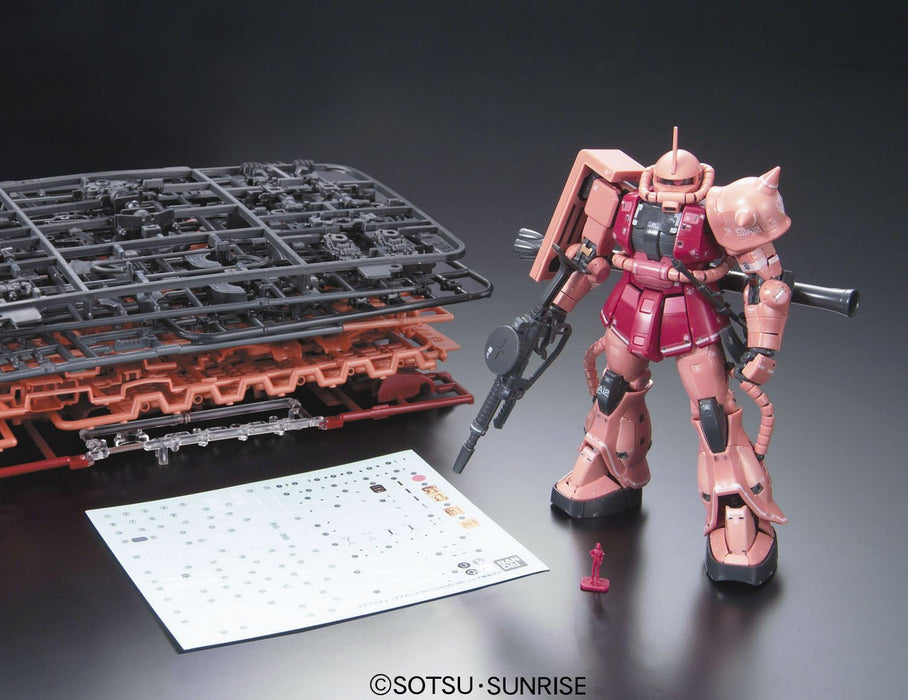 Bandai MS-06S Char's Zaku II Mobile Suit Gundam RG 1/144