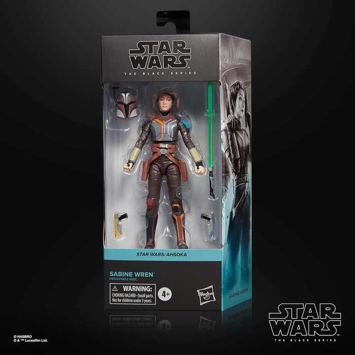 Star Wars The Black Series Sabine Wren, Star Wars: Ahsoka 6-Inch Action Figures