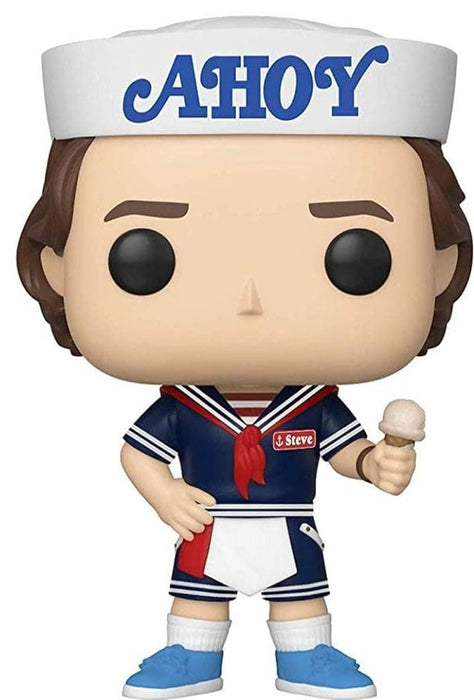 Steve Harrington with Hat and Ice Cream - Funko Pop! Stranger Things 3 - Collectable Vinyl Figure