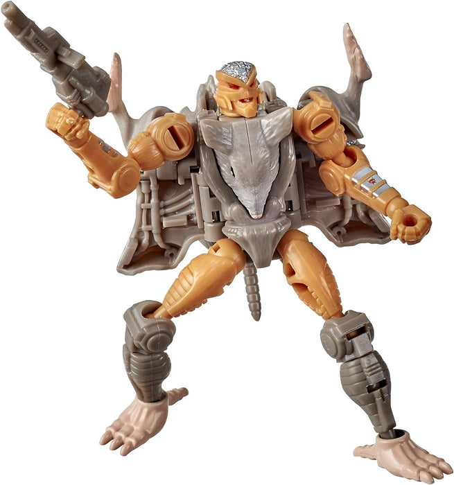 Transformers Toys Generations War for Cybertron: Kingdom Core Class WFC-K2 Rattrap Action Figure - 3.5-inch