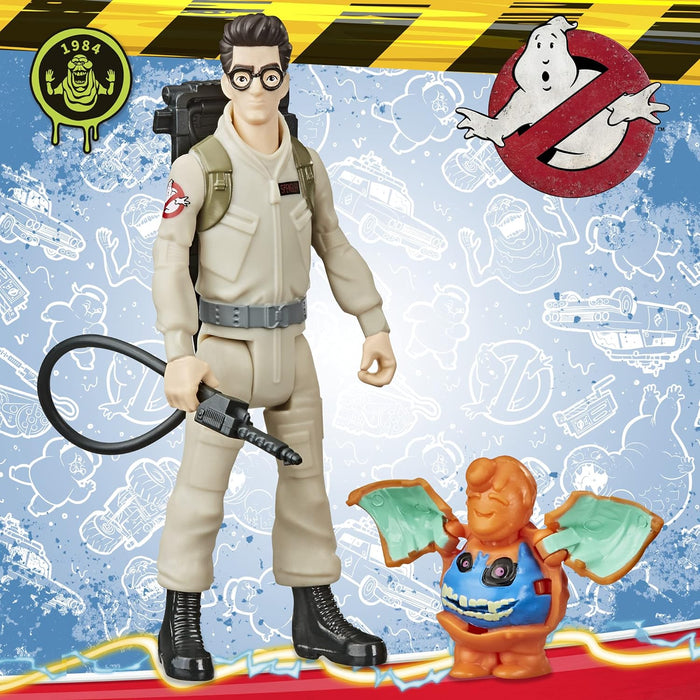 Ghostbusters Fright Features - Egon Spengler Figure with Interactive Ghost Figure and Accessory