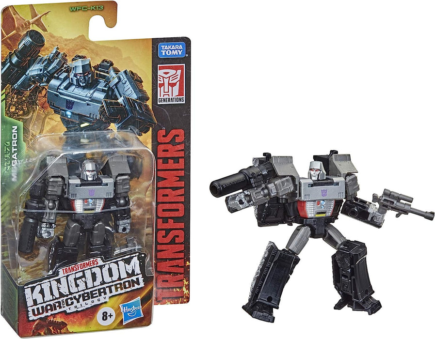 Transformers Toys Generations War for Cybertron: Kingdom Core Class WFC-K13 Megatron Action Figure - 3.5-inch