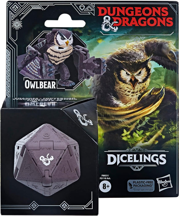 Dungeons & Dragons Dicelings Owlbear Collectible D&D Action Figures & Toys