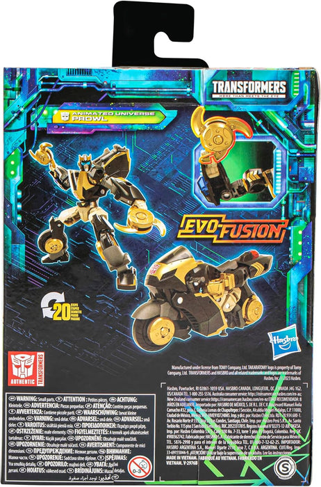 Transformers Legacy Evolution Deluxe Animated Universe Prowl 14 cm Action Figure