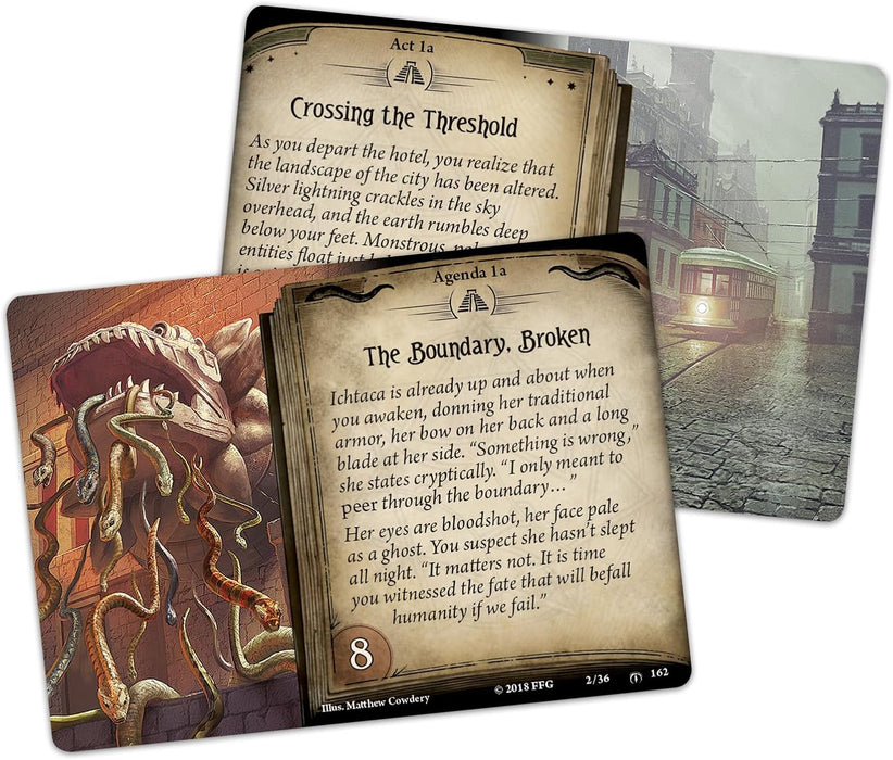 Fantasy Flight Games | Arkham Horror The Card Game: Mythos Pack - 3.2. The Boundary Beyond | Card Game | Ages 14+ | 1 to 4 Players | 60 to 120 Minutes Playing Time