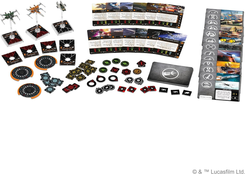 Fantasy Flight Games, Star Wars X-Wing 2nd Edition: Resistance: Heralds of Hope Squadron Pack, Miniature Game, Ages 14+, 2 Players, 45+ Minutes Playing Time