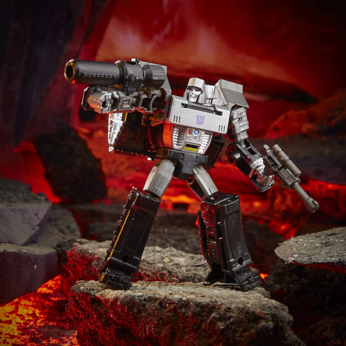 Transformers Toys Generations War for Cybertron: Kingdom Core Class WFC-K13 Megatron Action Figure - 3.5-inch