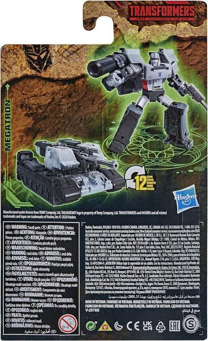 Transformers Toys Generations War for Cybertron: Kingdom Core Class WFC-K13 Megatron Action Figure - 3.5-inch