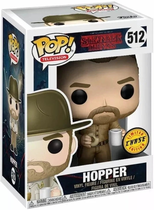 Hopper (Chase variant) - Funko Pop! Stranger Things - Collectable Vinyl Figure