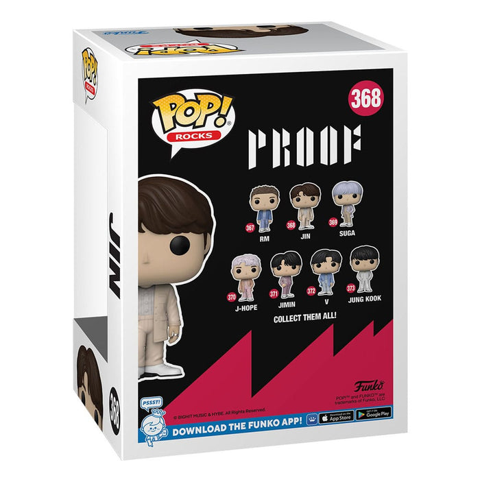 Funko POP! Rocks: BTS - Jin - Collectable Vinyl Figure - Gift Idea - Official Merchandise